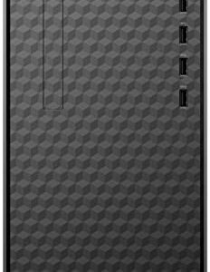HP Desktop M01-F2001ss PC - Ordenador de Sobremesa (Procesador AMD Ryzen 5 4600G, 16GB RAM, 512GB SSD, AMD Radeon Graphics, Mini Tower PC, Sin Sistema Operativo) Negro intenso