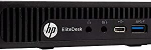HP EliteDesk 800 G2 Desktop Mini PC, Intel Core i5 6500T 2,5 GHz, 16 GB DDR4 RAM, disco duro de 500 GB, USB tipo C, Windows 10 Pro (Reacondicionado)